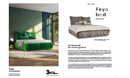 Feya Bed - Datasheet