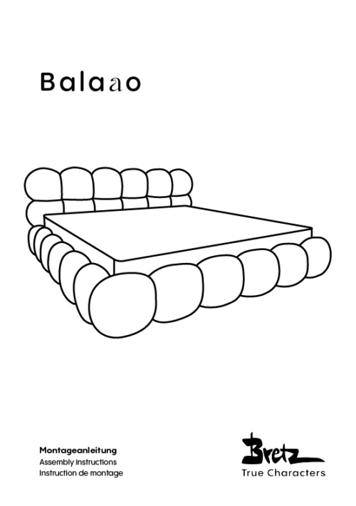 Balaao Bett -<br/>Montageanleitung