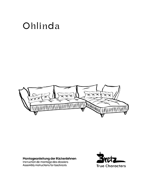 Bretz "Ohlinda"<br/>Montageanleitung