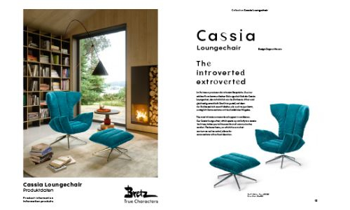 Cassia Loungechair - Datenblatt