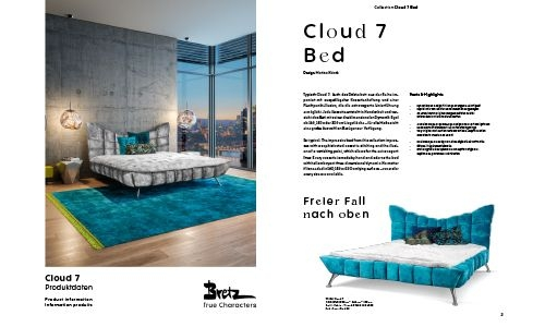 Cloud7 Bed - Datasheet