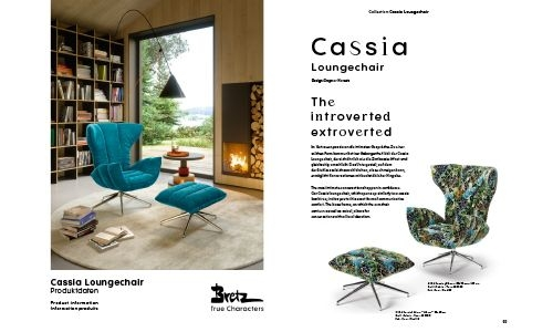 Cassia Loungechair - Datenblatt